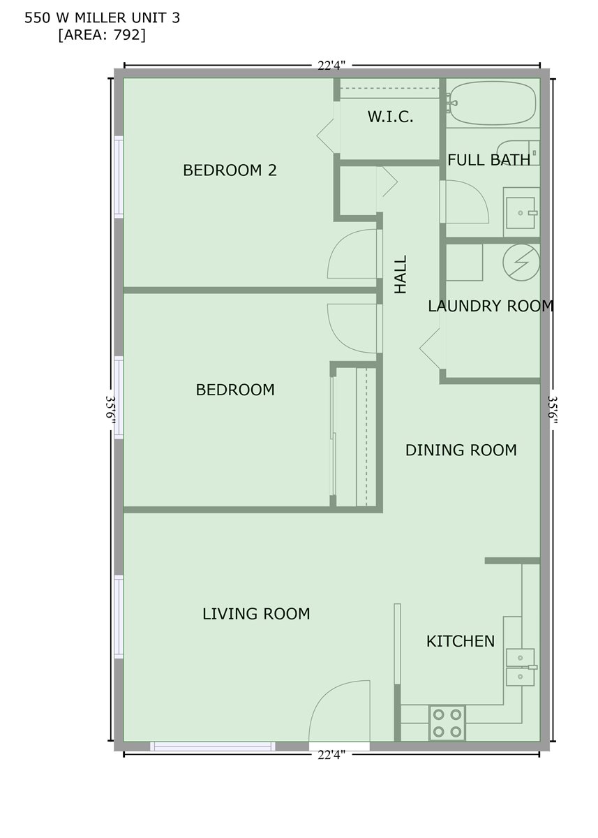 The District Apartments in Springfield, IL